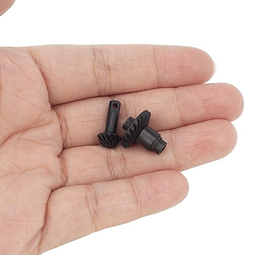 MEUS Racing 12-24T TRX4M Differential Gear Helical Diff Gears Set for Traxxas TRX4M Bronco Defender K10 F150 1/18 RC Crawlers Upgrades Parts, 2 Sets - size: 12-24T