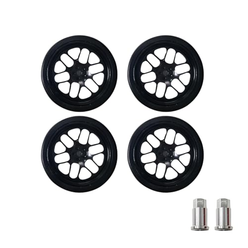 Metal Drift Tires Set of 4 for LD1804 RC Drift Car | Replacement Tires for 1:18 LDRC LD1898 LD1899 LD1803 LD1802 AE86 (M04B-047) - color: Drift Tires-M04B-047