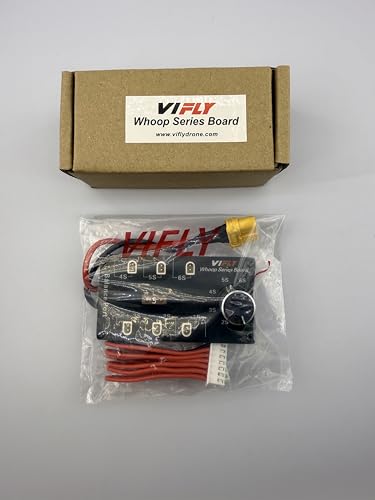 VIFLY 1S Series Charging Board, Storage Charge and Discharge 1S LiPo Batteries with Standard Charger, PH2.0 and BT2.0 Compatible