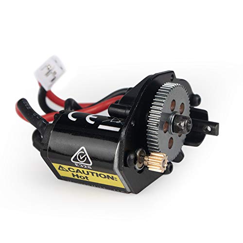 KYX Racing Transmission Pinion Brass Gear 11T Upgrades Accessories for 1/24 RC Crawler Car Axial SCX24 Deadbolt JLU C10 B-17 (Pinion Gear) - style: Pinion Gear
