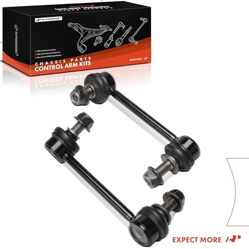 A-Premium Rear Sway Bar Link Stabilizer Bar Link, Compatible with Lexus | for GS200t/IS200t/RC200t 2016-2017, GS300 2018-2019, GS350, GS450h, IS250, IS300, RC300, IS350, IS500, RC350, Pack of 2
