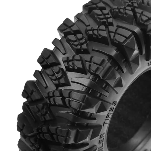 STMU 1.9 RC Crawler Tires 4.33 Inch OD Foam Inserts for Traxxas TRX4 Axial SCX10 SCX10 II III RBX10 Redcat Gen 8 (1.9) - color: 1.9