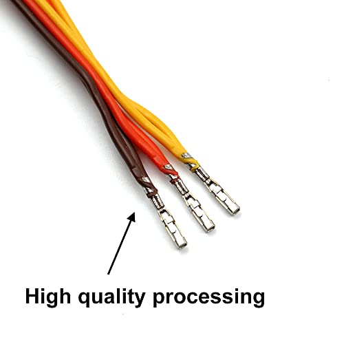9 Pcs JR/Futaba Style Servo Y Harness Leads Splitter Cable Male to Female Extension Lead Wire for RC Airplane Cars Models