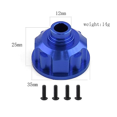 GoolRC Diff Case Metal Diff Case Differential Case 8681X for E-Revo VXL 1/10 Remote Control Car Upgrade Parts Accessories Diff Case - color: Blue