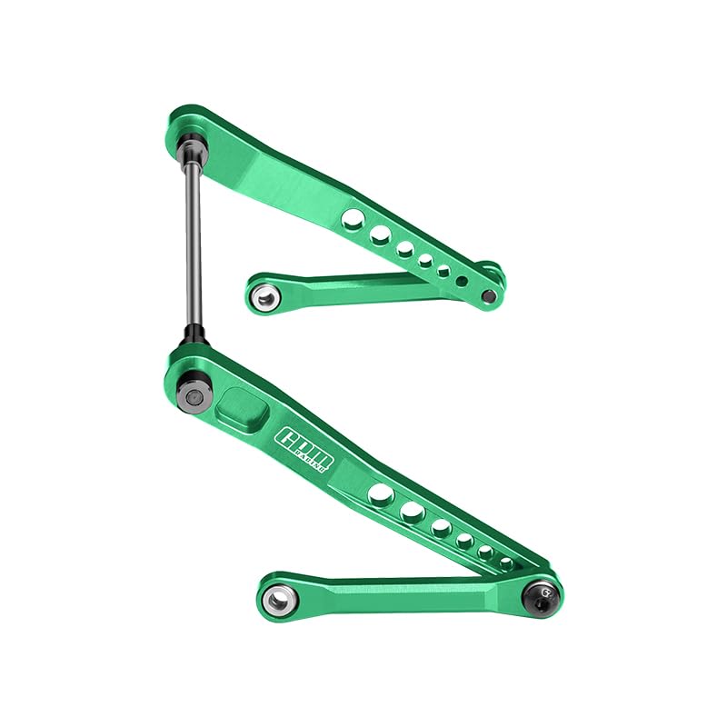 GPM 7075-T6 Alloy Rear Sway Bar Set for Products 1/10 H10 Optic Kit-Vps09027 (Green) - color: Green