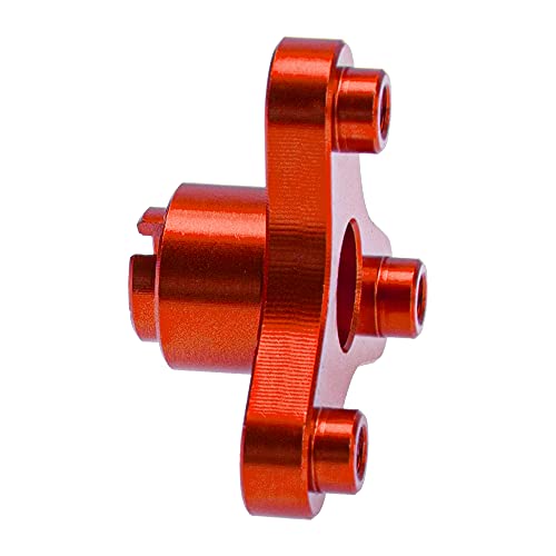 Aluminum Alloy Slipper Clutch Eliminator Compatible with Traxxas Stampede Slash Bandit Rustler VXL XL5 2WD 1/10 RC Car (Red) - color: Red