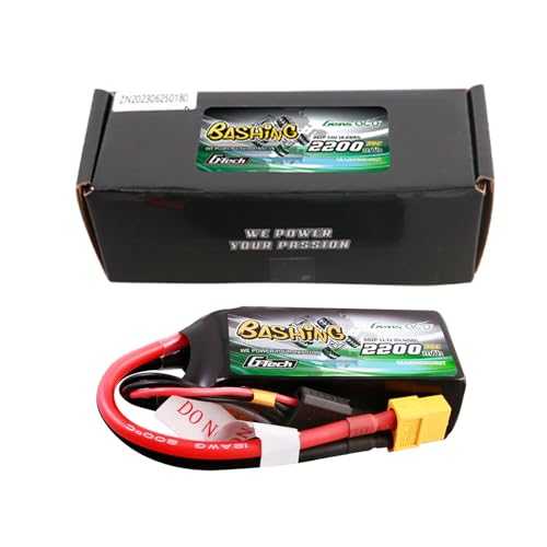 Gens ace G-Tech Bashing 2200mAh 11.1V 35C 3S Lipo Battery with XT60 Plug