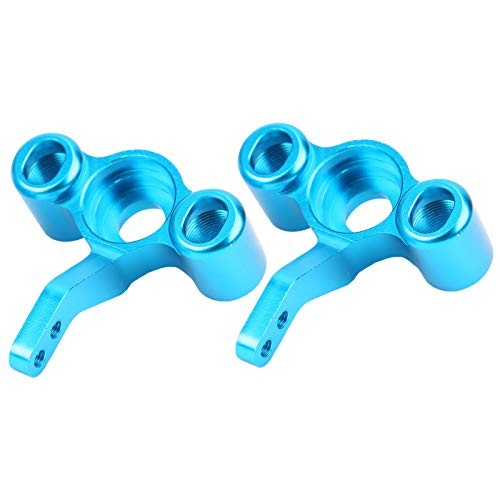 Aluminum Alloy Front Steering Knuckle 122011(02165) CNC Machined Upgrade Parts for HSP 1/10 RC Car 94122 94188 (Blue)