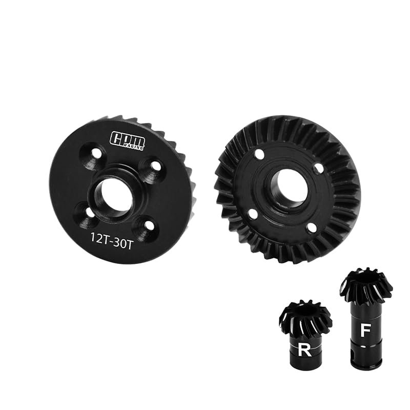 GPM 20Crmnti Steel Front and Rear Differential Gear 30/12T Set for 1/16 Mini Kraton 3S Dsc 4X4 RTR Brushless Speed Truck-Ara2508S