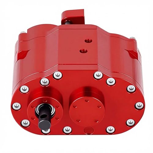 Full Metal 2 Speeds Transfer Case Gearbox Transmission Box Upgrade for Axial SCX10 RC4WD D90 1/10 RC Crawler