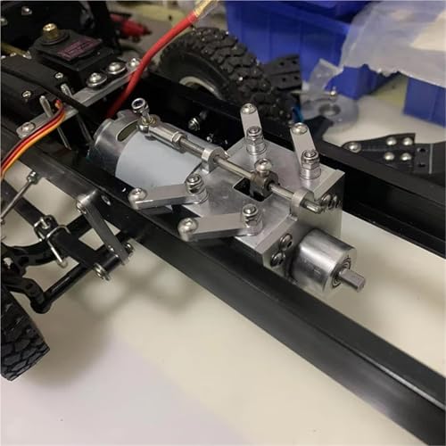 for Tamiya for Scania 770S for Actros for Volvo for Man 1/14 Metal Second Gear Speed Gearbox Transmission Box RC Truck Trailer Rc Parts