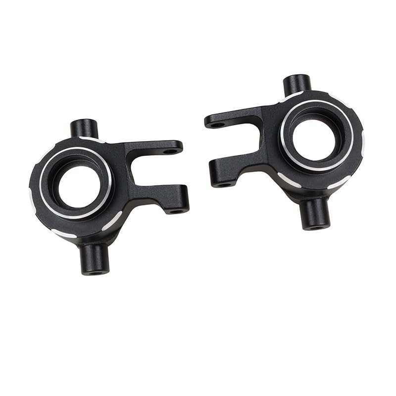 KYX Racing CNC Machined Aluminum Steering Knuckle Upgrades Parts Accessories for 1/10 RC Car Traxxas F150 Raptor R