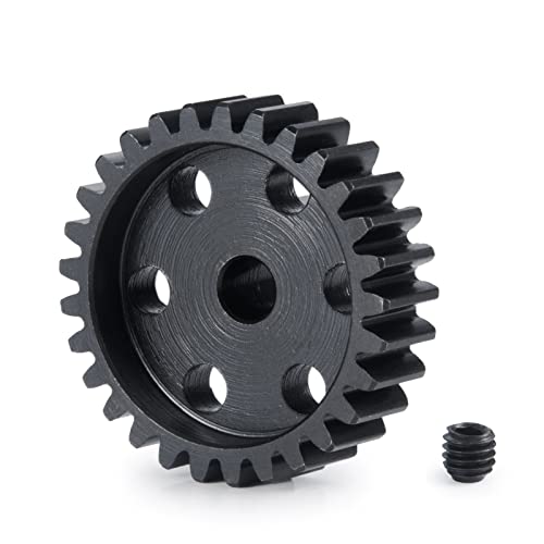 M1 Motor Steel Gear 29T for 1/10 1/8 1/7 RC Car Trucks Buggy | 5mm Shaft Pinion Gears Upgrade Parts - size: 29T