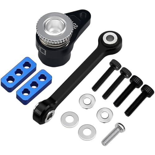 Hot Racing GRM48SQ25T CNC T6 Aluminum Servo Saver fits Arrma Grom MT Using Reefs 99 Micro Servo