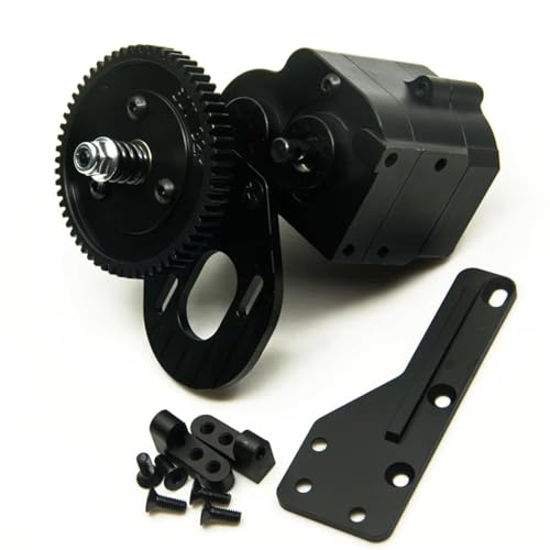 For Axial For Wraith AX10 For SCX10 1/10 Metal AX2 Transmission Box 2 Speeds Gearbox RC Crawler 4WD Upgrade Parts RC Vehicle Gearboxes(Transmission Box) - size: Transmission Box