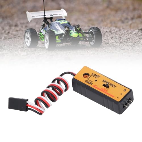 RC Stability Control Mini Gyro Module for RC Cars Accurate Stage Gain Sensitivity RC Car Gyro Controller Module 4-6V