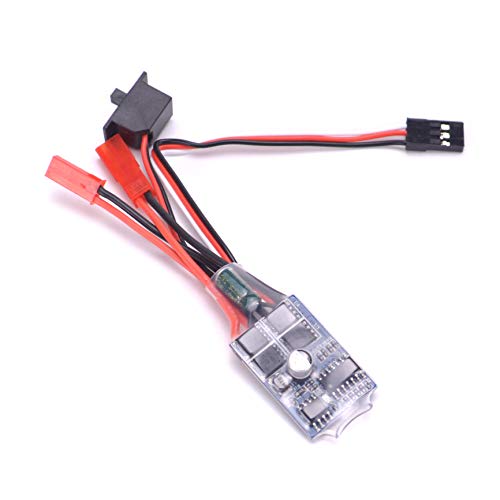 YoungRC 30A ESC Brushed Electric Speed Controller for DIY Mini RC Car or Boat Tank w/Brake