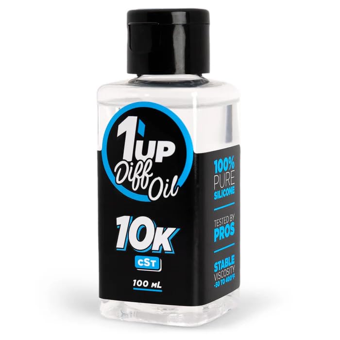 1UP Racing 110010 - Pure Silicone Diff Oil, 100ml, 10K CST