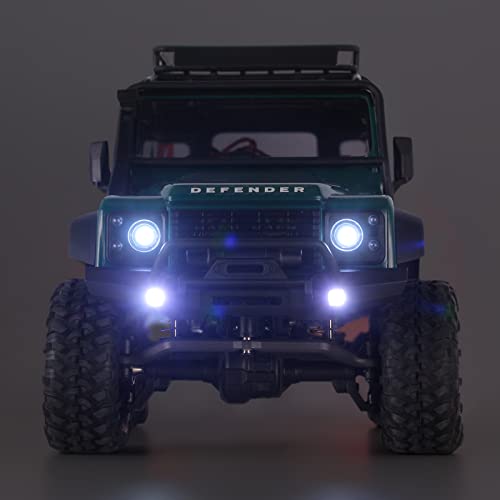 INJORA LED Lights Headlight Taillight with Controller Switch for 1/18 TRX4M