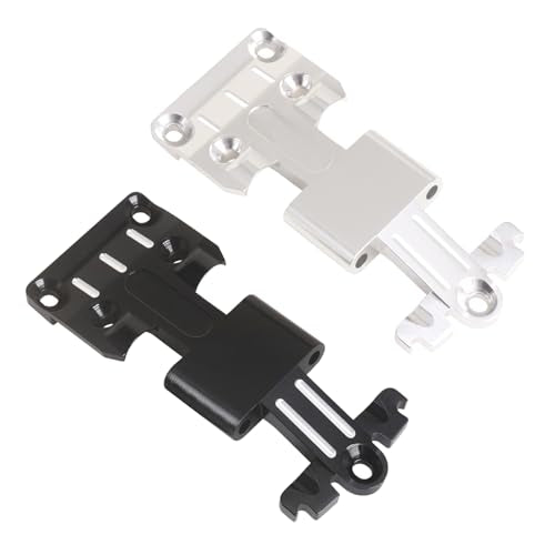 RC Chassis Armor for Tamiya 1/10 Hornet EVO Metal Front Chassis Skid Plate Upgrade Parts (Black) - color: Black