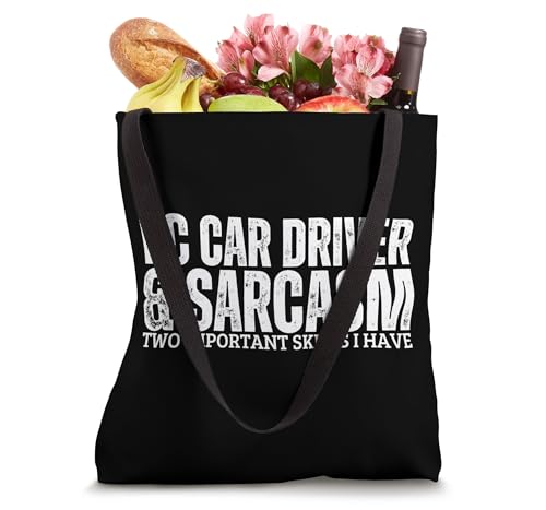 RC Car Driver and Sarcasm Men Women Funny RC Cars Tote Bag