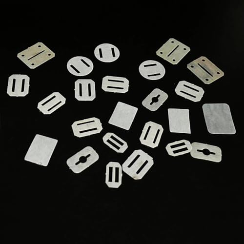 20PCS RC Plane Hinge Folding Leaf Paper Hinges Model Aileron Tail Wing Connector for RC Airplane Aircraft Helicopter DIY Model Plane Fix Wing Parts (Shape 2) - style: Shape 2