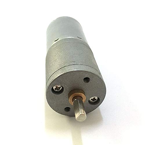 DC Motor 12V DC Motor Geared Electric Motor Mini 5Rpm 25mm High Torque 370 Brushed Low Speed Control for Car Boat Robot