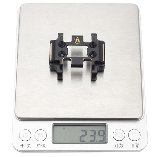 MEUS RACING 23.9g Brass Skid Plate for Redcat Ascent-18 Upgrades 1/18 RC Crawler Parts