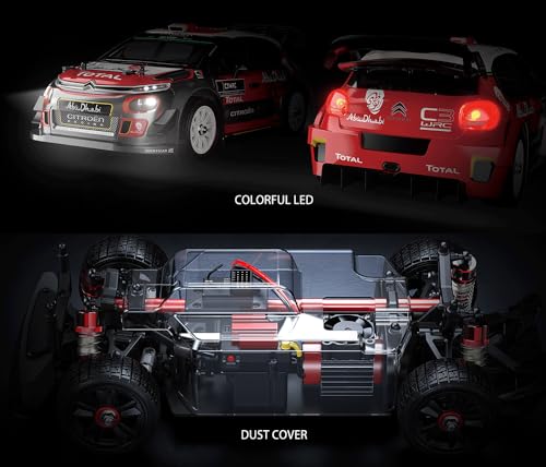 MJX 14303 Brushless RC Drift Truck,1/14 2.4G RTR Remote Control Car for Adult,4WD Off-Road Racing Car,42KM/H High Speed All-Road Electric Hobby Toy Truck