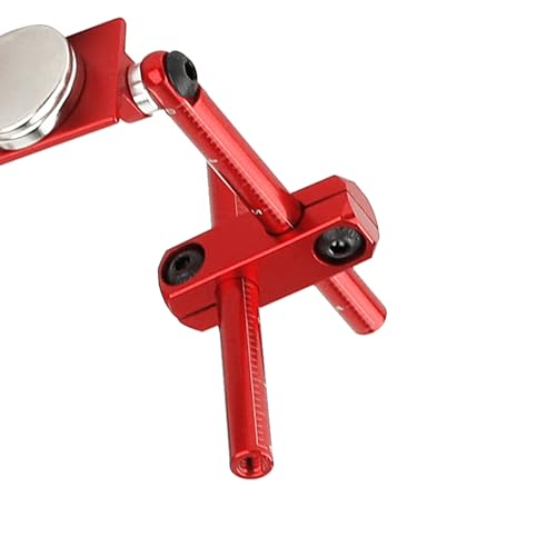 RC Magnetic Body Post Stealth Invisible Body Shell Mount Column Kit Compatible with HSP Sakura D3 XIS Himoto HPI Tamiya TT-01 TT-02 1/10 RC Touring Car Drift Car (red) - color: Red