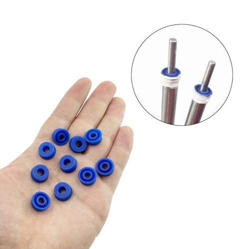 10PCS RC Boat Drive Shaft Sealing Ring Motor Shaft Waterproof Seal Gasket for RC Boat Ship DIY Model Toy Shaft Sealing Parts (5x12x5.5mm) - style: 5x12x5.5mm