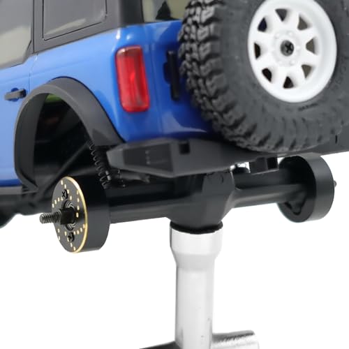 SCX30 Brass Upgrade Kit – Steering Knuckles & Rear Axle Weight for 1/30 Axial SCX30 RC Crawler Upgrade Parts (Rear Axle Weight) - color: Rear Axle Weight