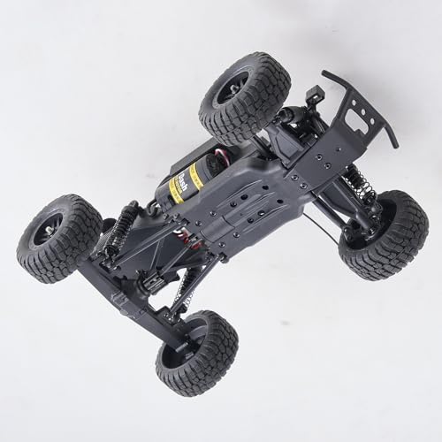 FCXㅤ FMS FSC24S 1/24 Chaser S RC Crawler, Short-Course Trucks with High Strength Nylon Frame, 2 Speed Switch Up to 26km/h, Hobby RC Car for Adults, Gifts (Red) - color: Red