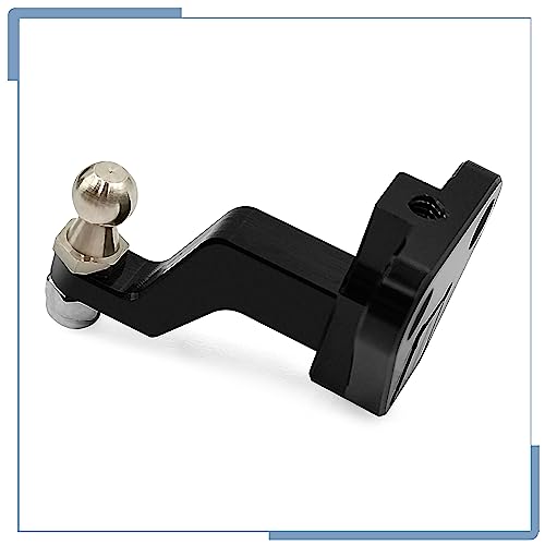 RC Aluminum Alloy Trailer Hook Shackle Tow Hook Buckle for 1/18 Scale TRX4M Defender Upgrades RC Crawler Car