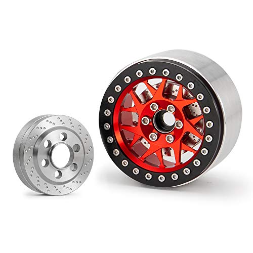 QUE-T 4pcs Heavy Duty Wheel Weights for 1/10 RC 1.9" Beadlock Rims Crawler - color: Fit for 1.9" Wheel