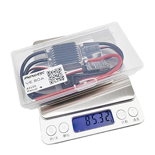 AM32 VE80A Crawler ESC 2-8S BEC 5.2-8.2V Brushless ESC for 1/8 1/10 Scale Crawler Car Axial SCX10 Traxxas TRX-4 TRX-6 (VE80A) - style: Crawler 80A ESC A3100