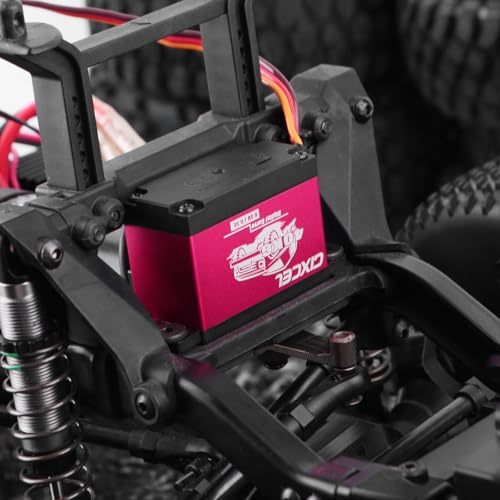 40KG Waterproof 180° Digital Servo with Metal Gears for TRX4 SCX10 | 40KG high torque digital servo with waterproof housing, metal gears and 180° travel for precise steering performance