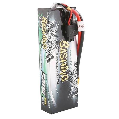 Gens ace G-Tech Bashing 5200mAh 7.4V 35C 2S Lipo Battery Hardcase 24# with XT60 Plug