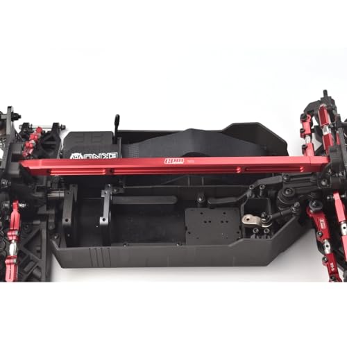 GPM 7075 Alloy Center Brace Bar For Tekno 1/10 MT410 2.0 4X4 Pro (Black) - color: Black