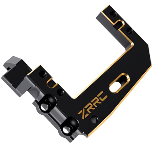 Brass RC Servo Mount 77g for Vanquish VP H10 Optic Sparco Yokohama RTR 1/10 RC Crawler Parts, Heavy Weight CNC Brass Servo Holder, Replacement for Vanquish H10 Front Axle Servo Mount VPS08813 - style: Brass RC Servo Mount for H10 Optic Axle