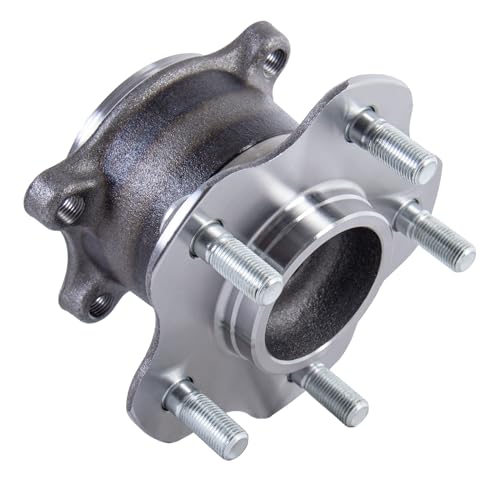 512388 FWD Models Only Rear Wheel Bearing Hub Assembly ABS 5 Lugs 2 PCS | Only for FWD & 4-Wheel ABS, Fits 2007-2018 Nissan Altima, 2013-2016 Pathfinder, Rear Wheel Hub Bearing with ABS Sensor - size: 512388/2PCS