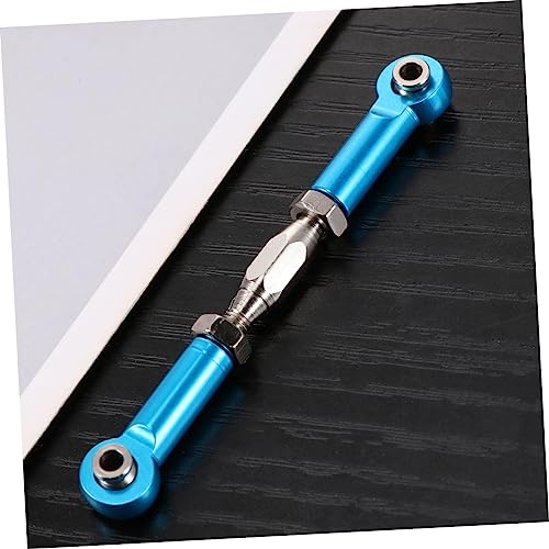 6Pcs Aluminum Turnbuckle Rod Linkage for Hsp Racing Hpi Truck Buggy Upgrade Parts Blue Machining Easy Installation - color: Blue