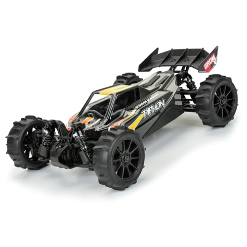 Pro-line Racing Dumont F/R Tires Mounted 12mm Hex Black Mach 10 4 for Arrma Typhon Grom PRO1031010