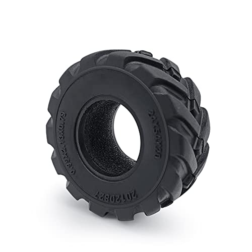 RCLIONS 1/24th Rubber 54mm Micro 1" RC Wheel Tires for Axial SCX24 Deadbolt,C10,JLU CRC,Bronco,Gladiator RC Crawler Truck Car (54mm) - size: 54mm