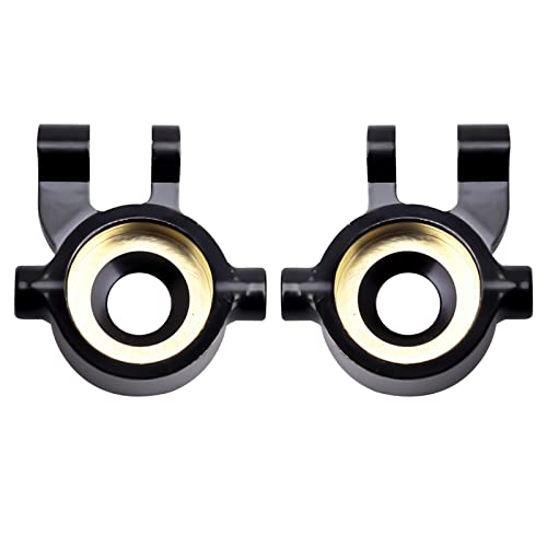 HobbyPark Steering Knuckles for TRX4M TRX4MT Brass Steering Blocks Upgrades Parts 1/18 RC Crawler Car Replacement of 9737