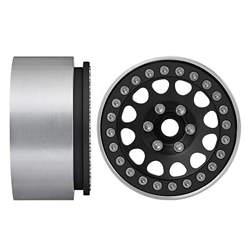 Aluminum 2.2" RC Beadlock Wheels 35mm for 1:10th Crawler Car 4PCS