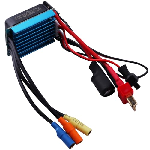 HobbyPark Brushless ESC 25A Electric Speed Controller fit 2S Lipo Battery for 1/16 1/18 Scale RC Cars Trucks Off Road Buggy Rally