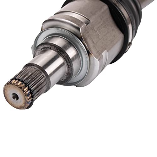 TRQ Front Driver Side CV Axle Assembly Compatible with 16-18 Toyota RAV4 LE Limited XLE SE Japan Built Models 1st VIN Digit J 11-16 Scion tC Manual Transmission - style: CSA32572