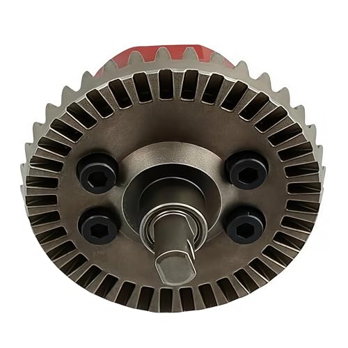 45# Steel Differential Kit for Slash Rustler Stampede Hoss 4X4 VXL (Red) | VXL,Ford 150,Remo HQ727,Upgrade Parts,5381 Compatible,6882 Compatible,5379 Compatible,High Strength - color: Red