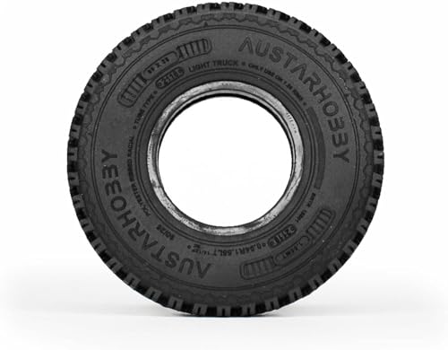 RC Car Tires,WONFAST 4PCS 1.55 inch Mud Wheel Tyre Terrain Crawler Rubber Tires Foam Insert for 1:10 RC Crawler Car for Axial 90069 TF2 D90 CC01 LC70 Tamiya MST JIMNY UTB18(90MM) - color: 90mm